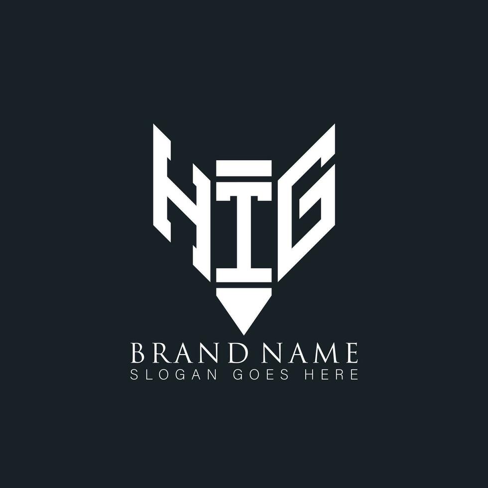 HTG letter logo. HTG creative monogram initials letter logo concept. HTG Unique modern flat abstract vector letter logo design.