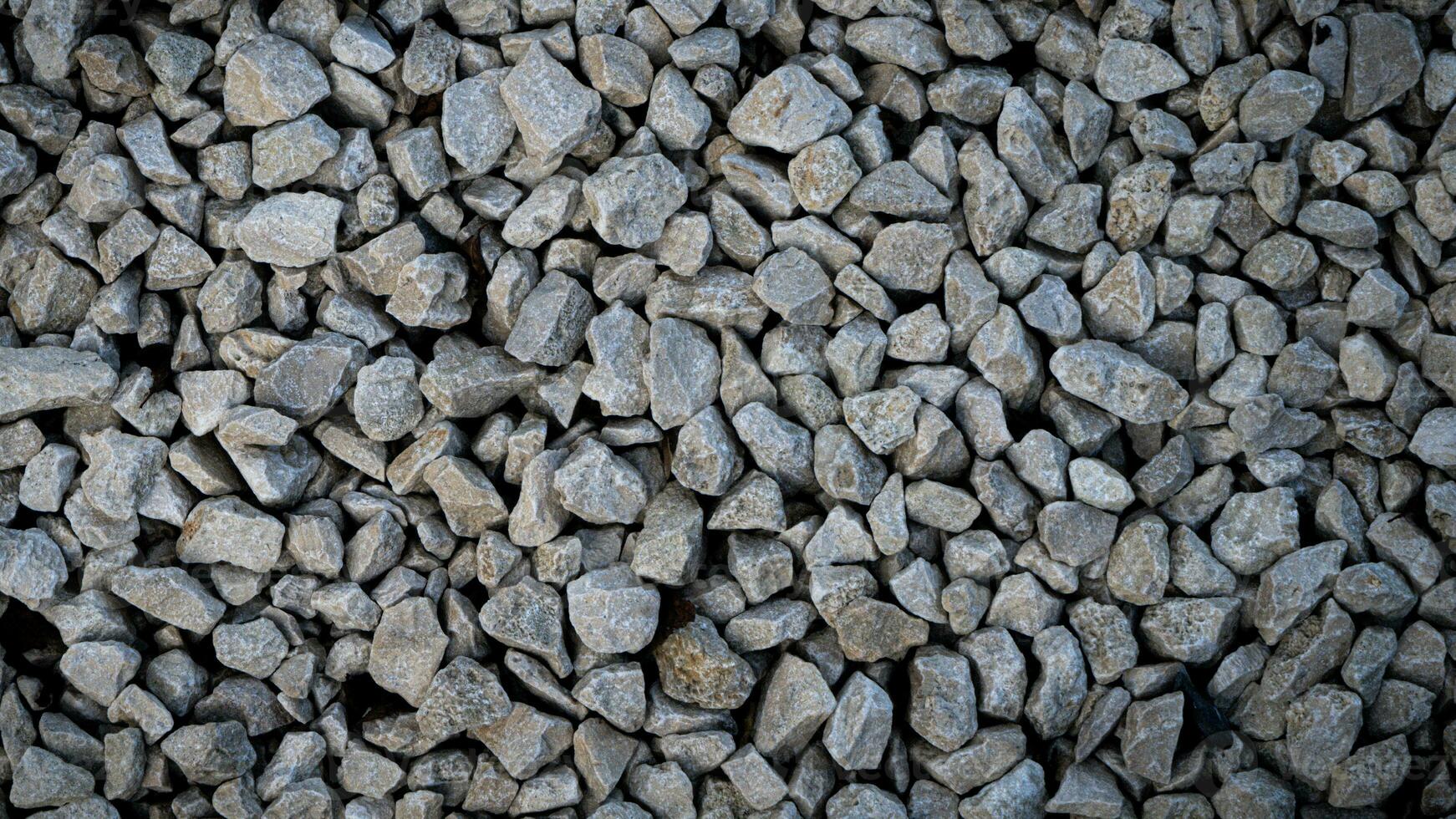 Smooth Grey Stones Natures Decorative Texture photo