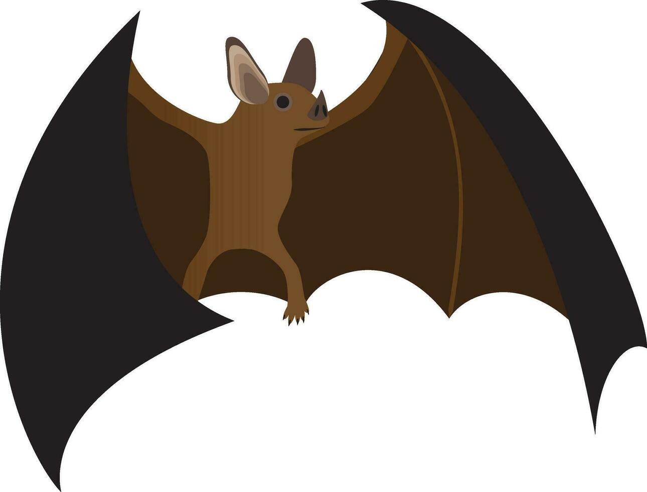 Halloween Bat Clipart Vector Image