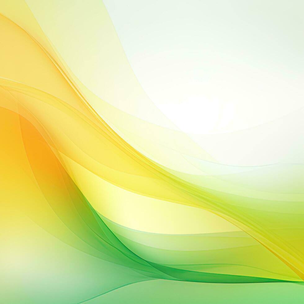 Simple beautiful yellow green background. Generative AI photo