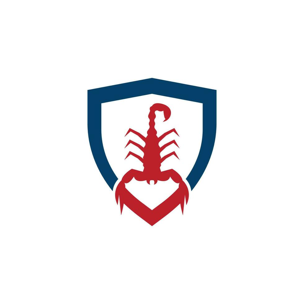 Scorpion icon and symbol vector template