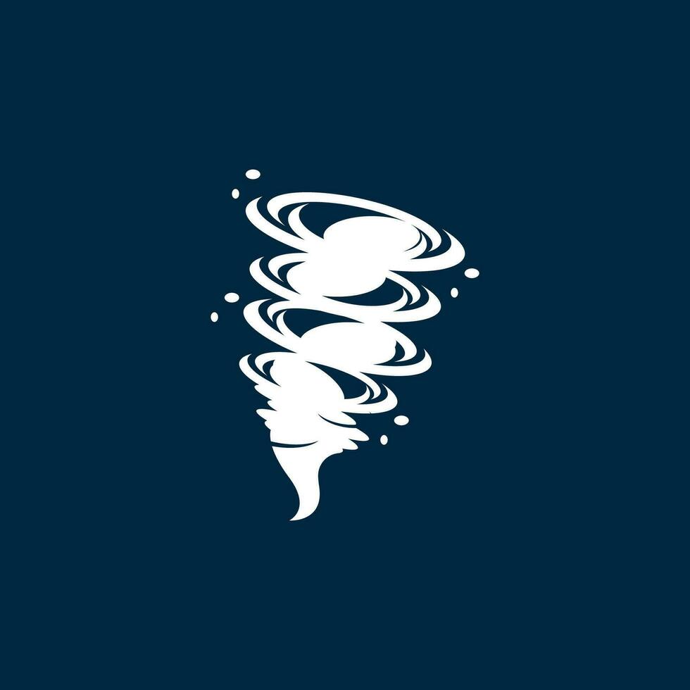 Tornado logo symbol vector illustration design