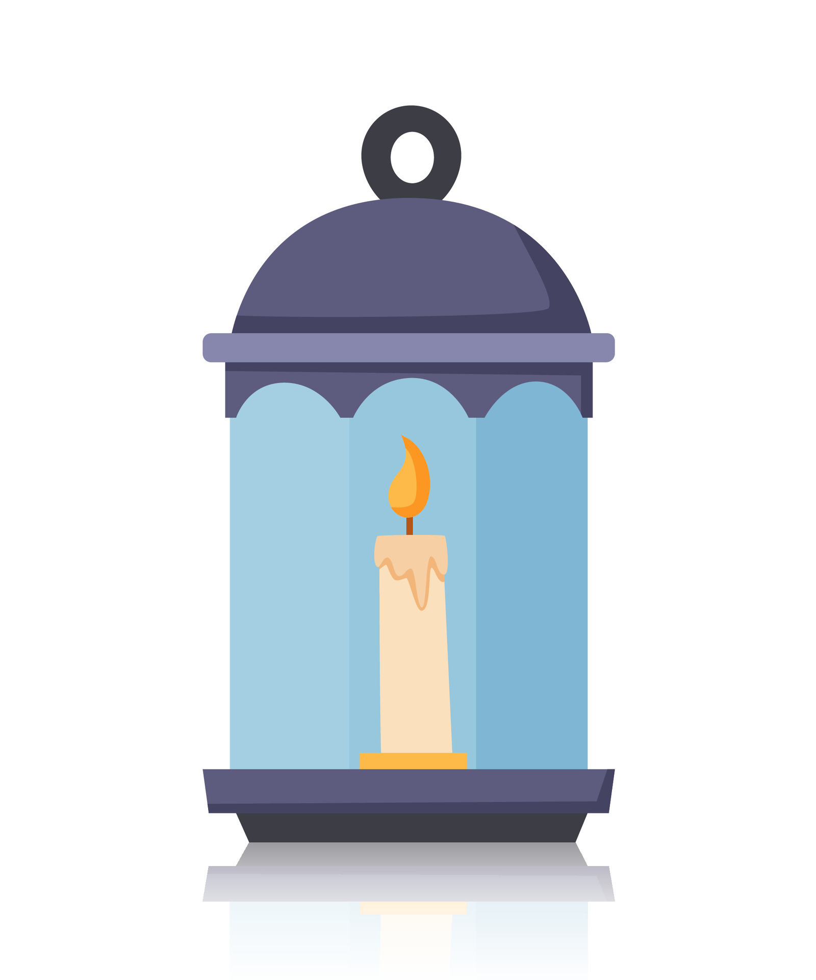 Lantern with candle 31714858 Vector Art at Vecteezy