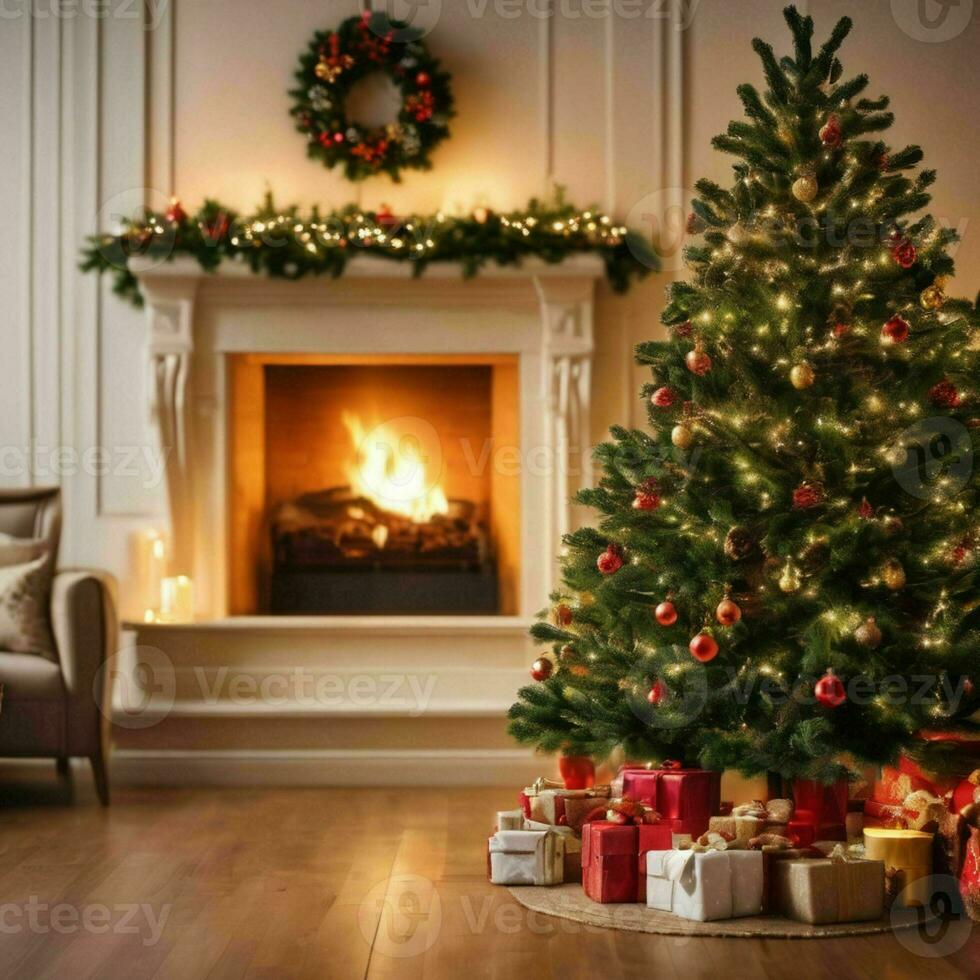 christmas atmosphere background photo