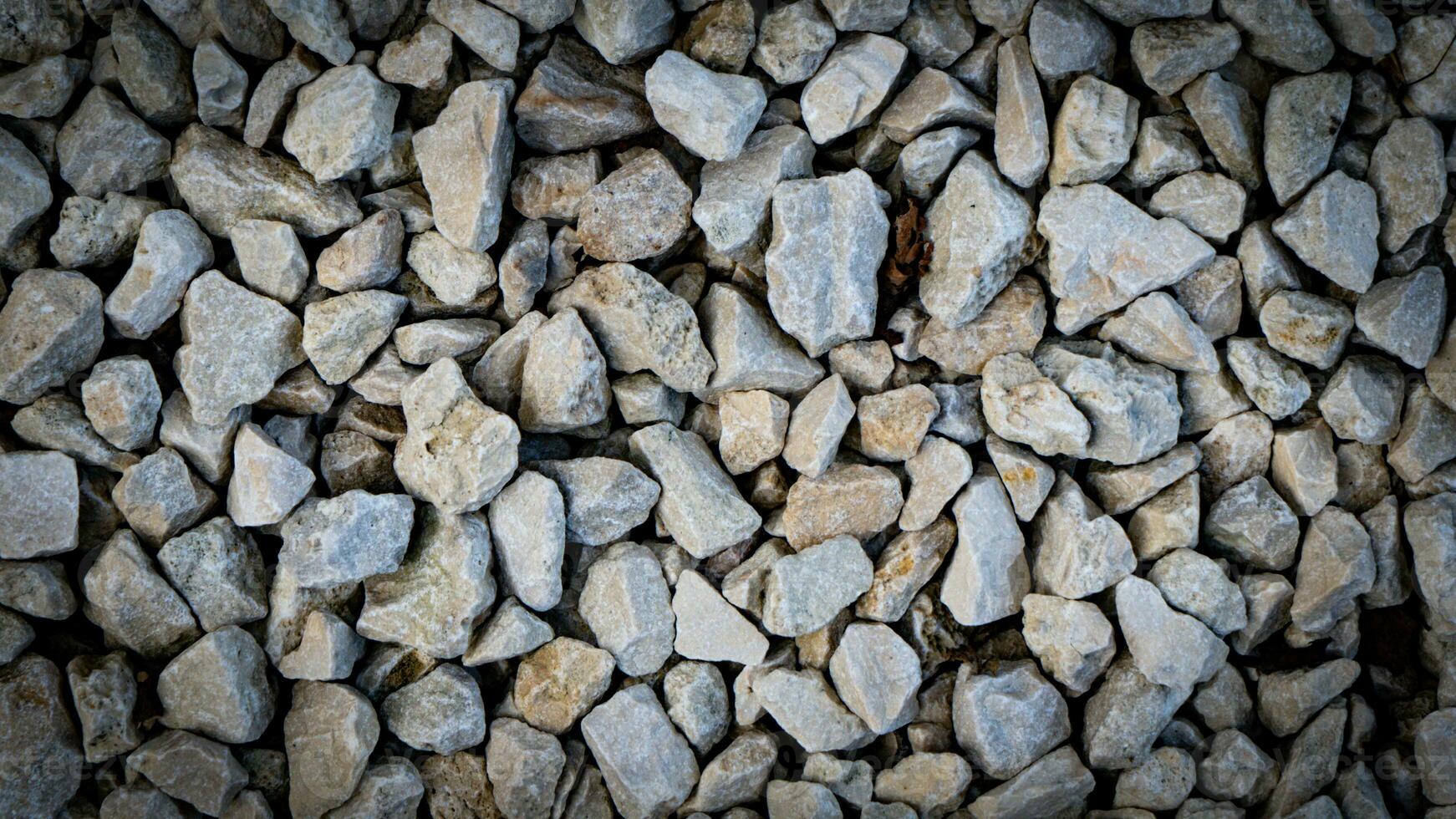 Smooth Grey Stones Natures Decorative Texture photo