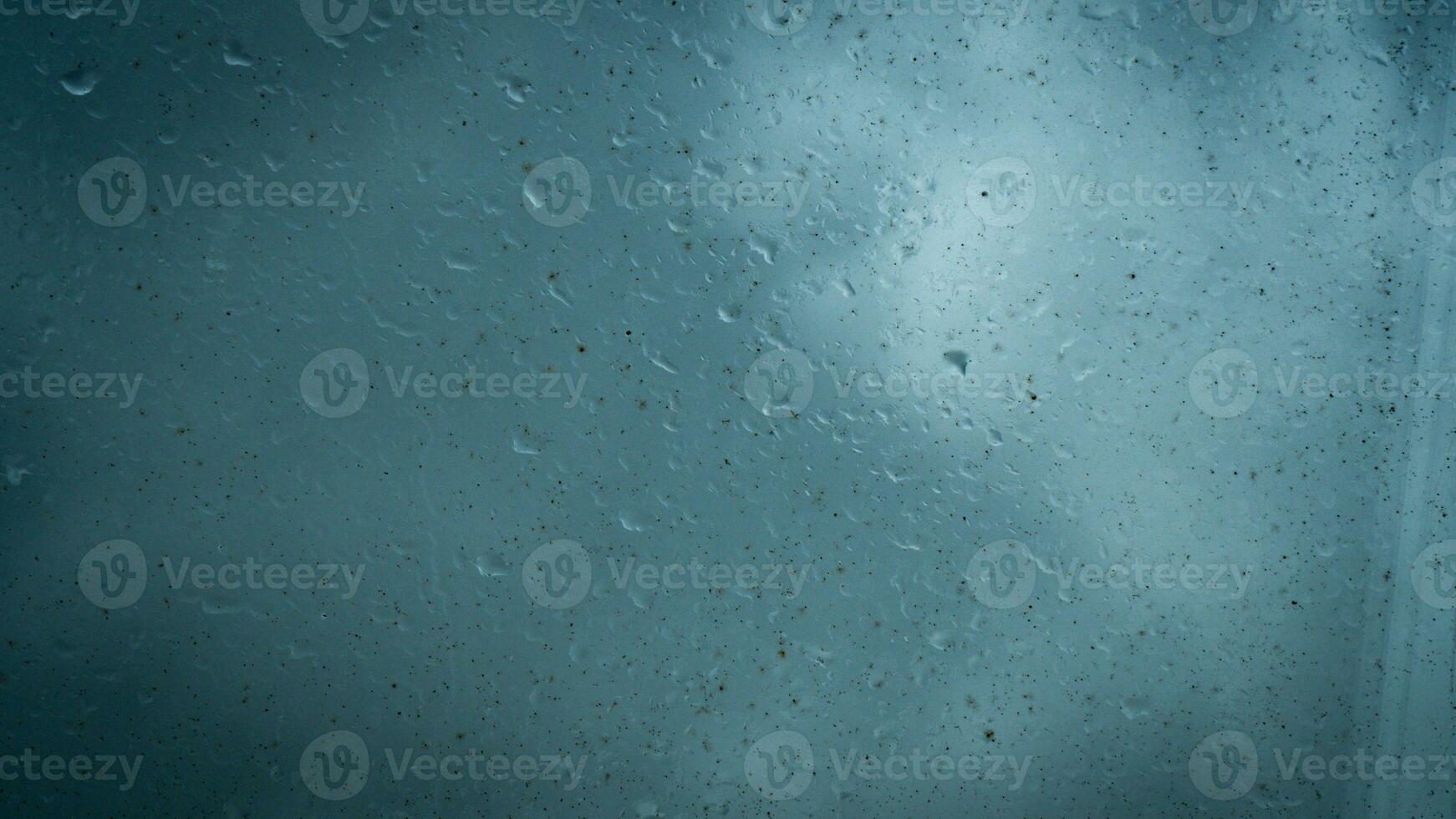 rain water drops on glass photo