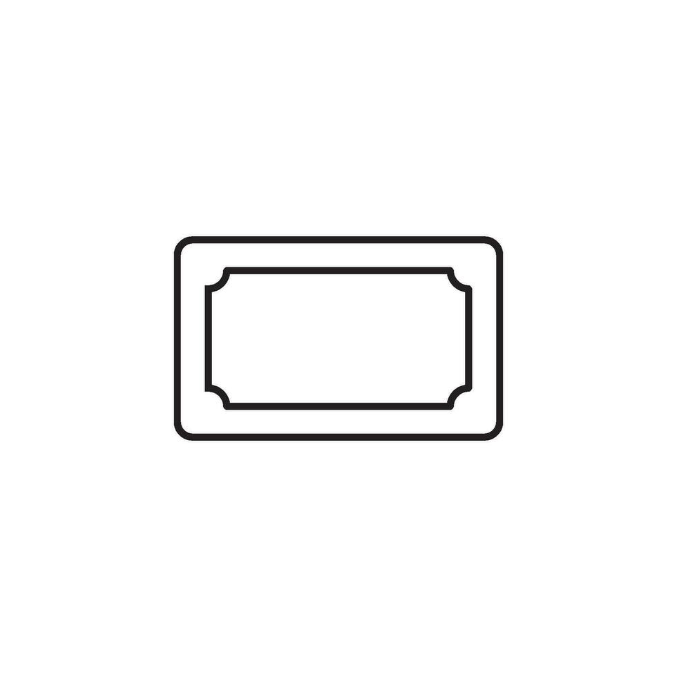 doormat icon vector