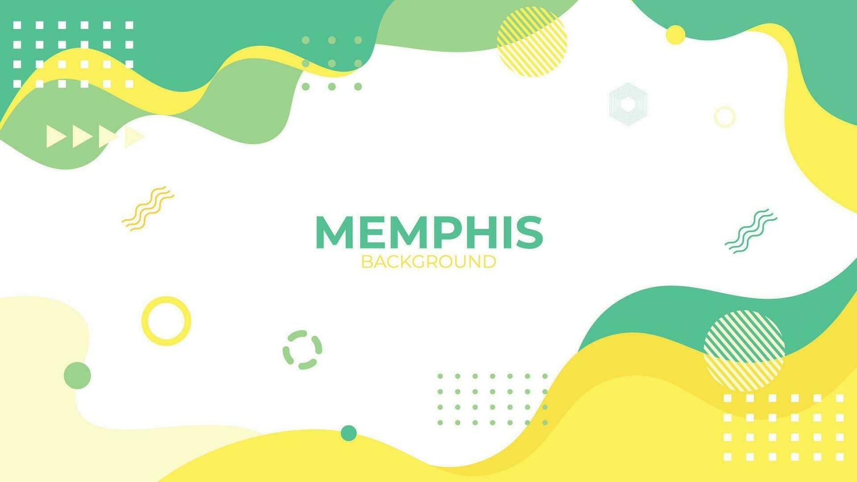 Cool Memphis Background vector