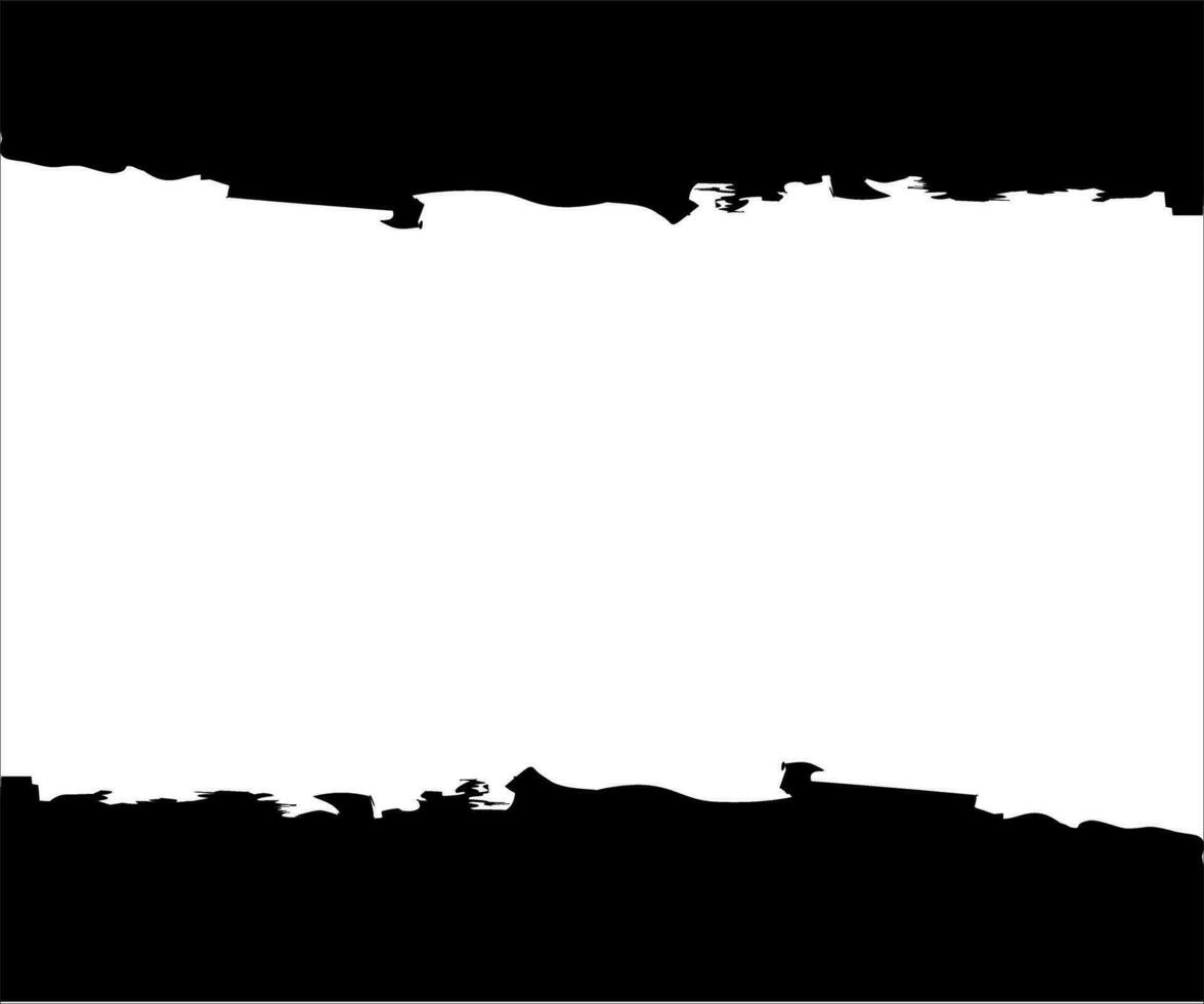Black and White Torn Paper Background vector
