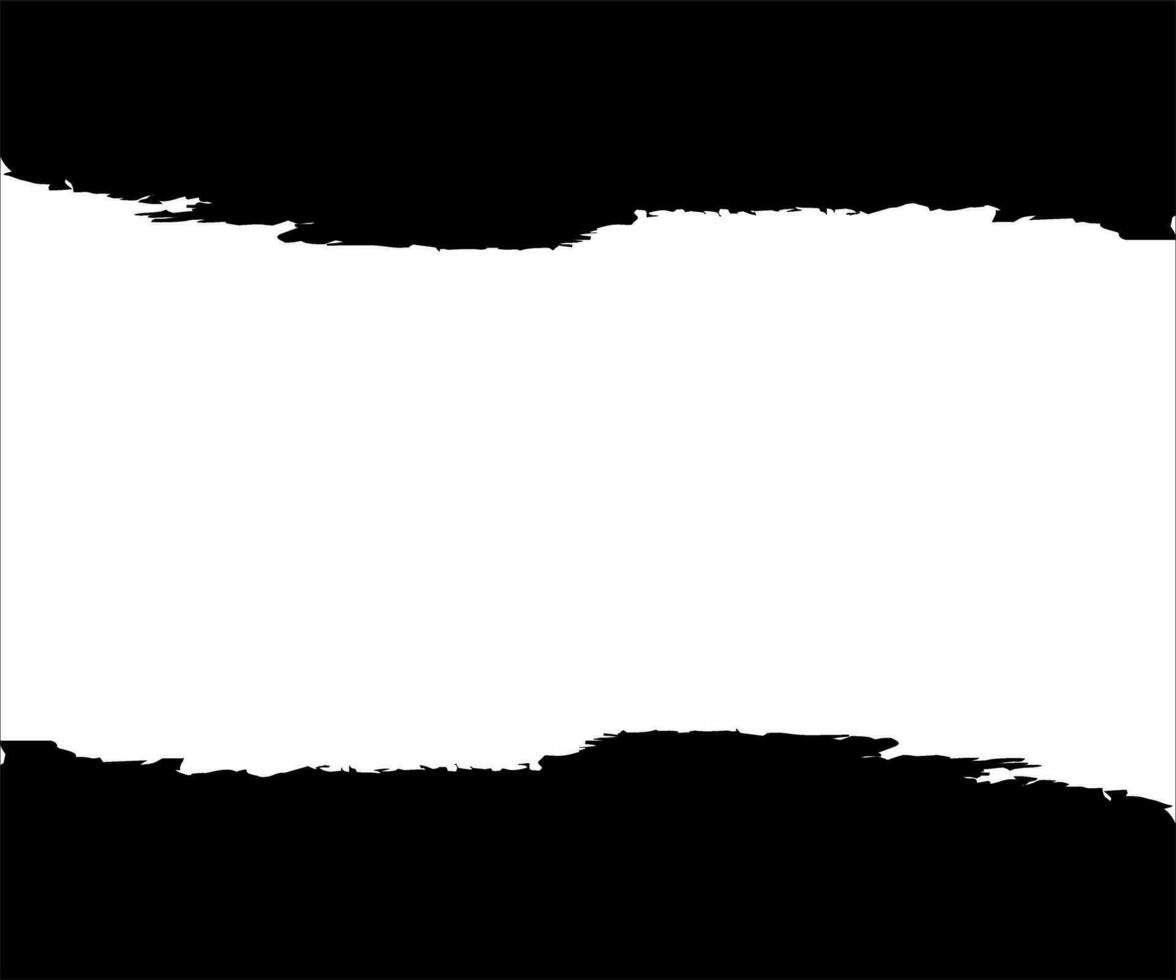 Black and White Torn Paper Background vector