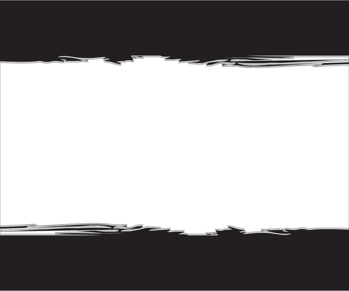 Black and White Torn Paper Background vector