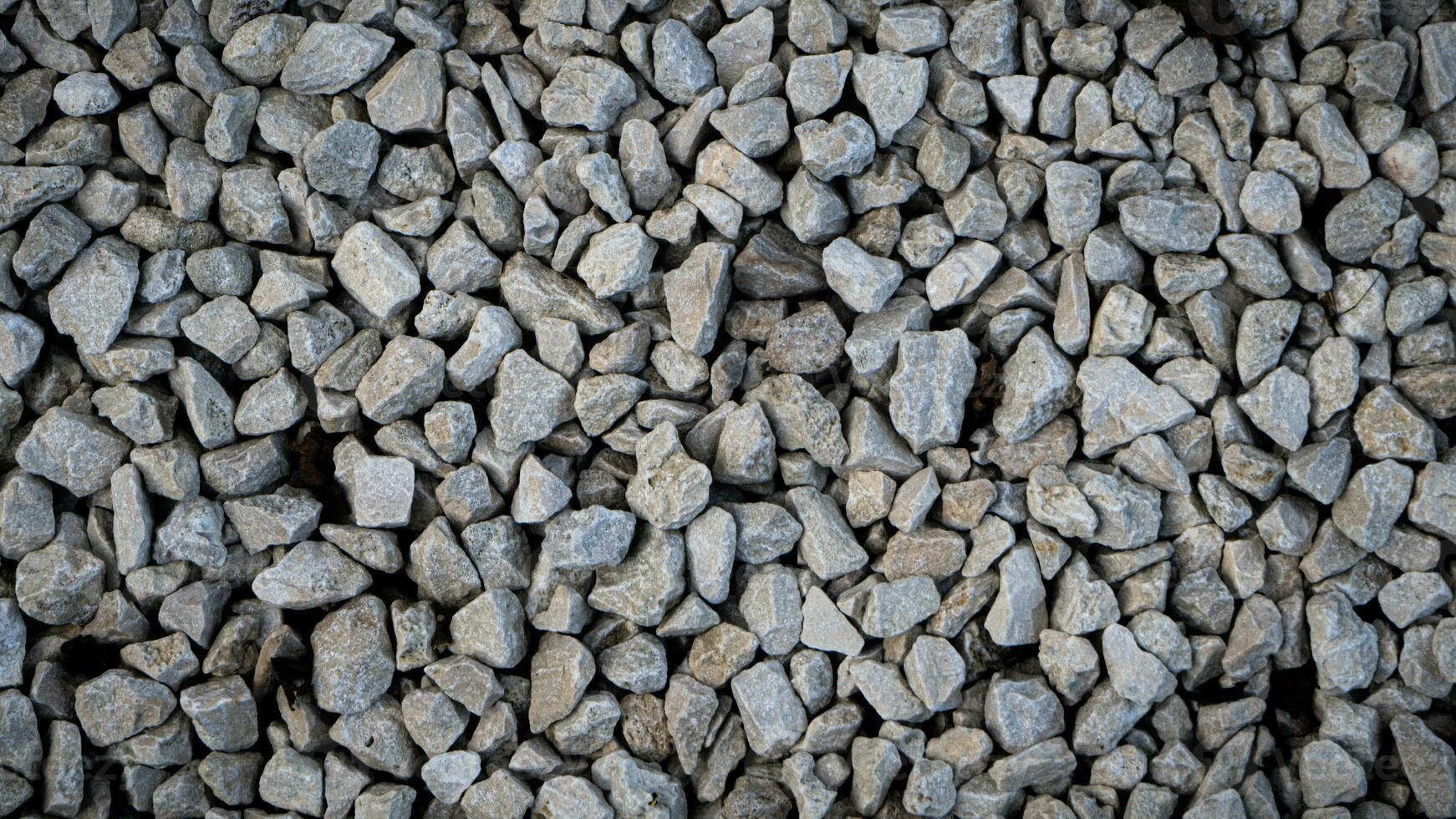 Smooth Grey Stones Natures Decorative Texture photo