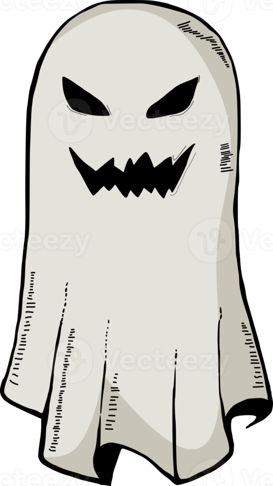 Cute ghost for Halloween. png