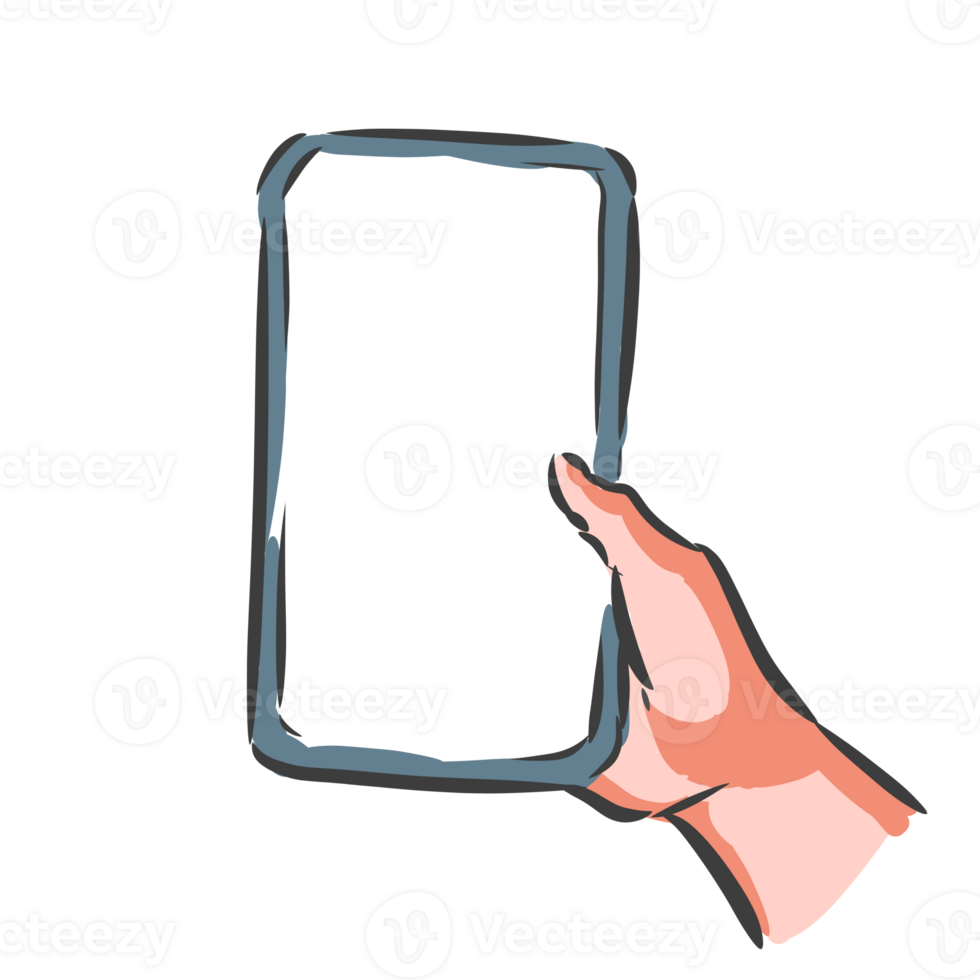 mobile monitor frame png