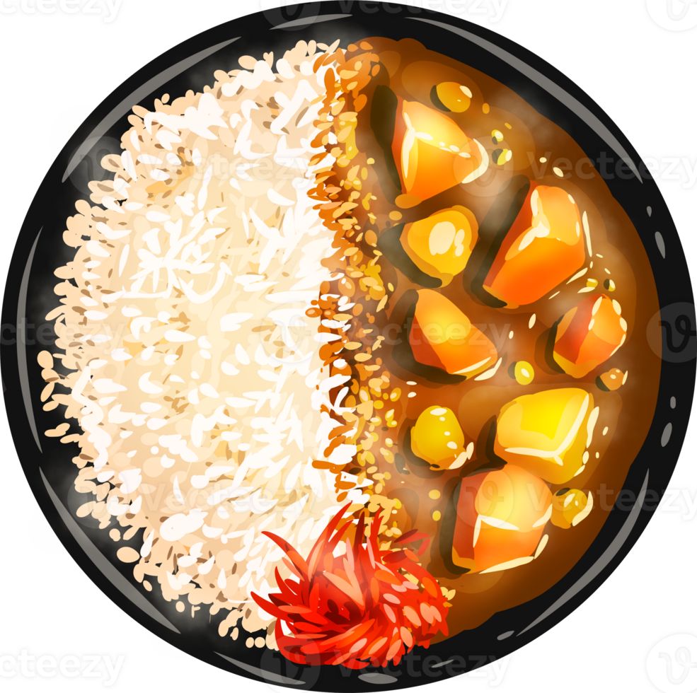 curry japanese food rice 31718594 PNG
