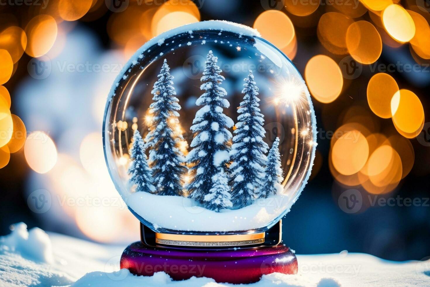 Winter Wonderlands in a Jar Captivating Snow Globe DIY Kits. AI Generated. photo