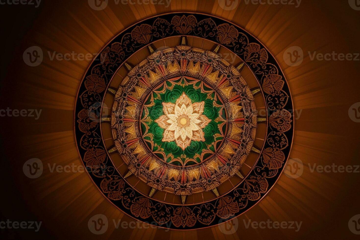 Radiant Diwali Background Illuminates the Spirit. AI Generated. photo