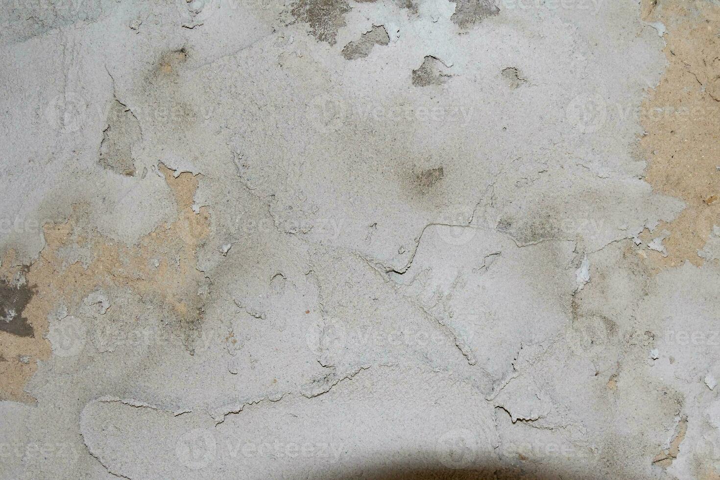 Cracked and abstract grunge texture. Aged material surface backdrop. Weathered effect pattern. Old and dirty background. photo