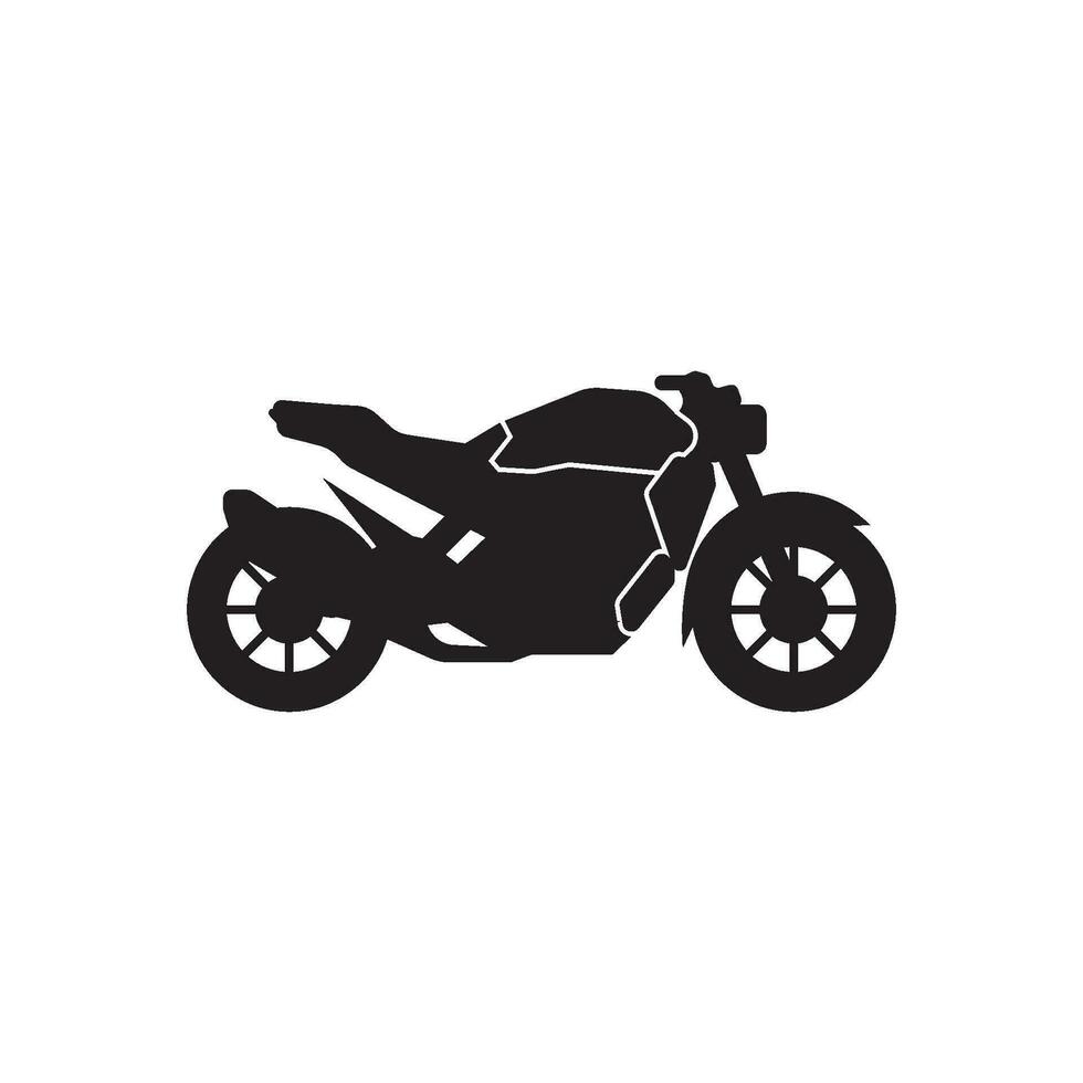 motorcycle Icon vector design illustration logo template