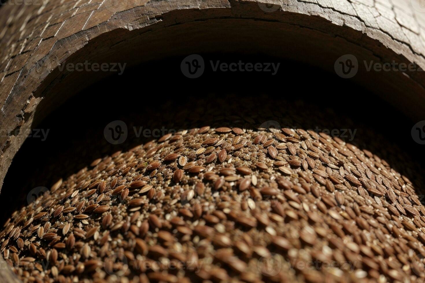 Nutritional Powerhouse Exploring the Versatility of Flaxseed. AI Generated. photo