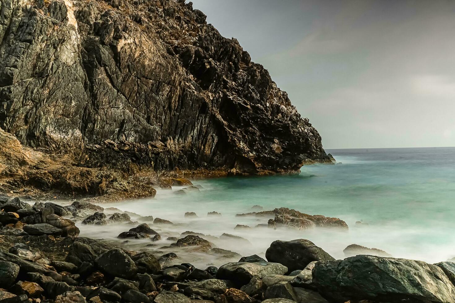 waves on the coast photo