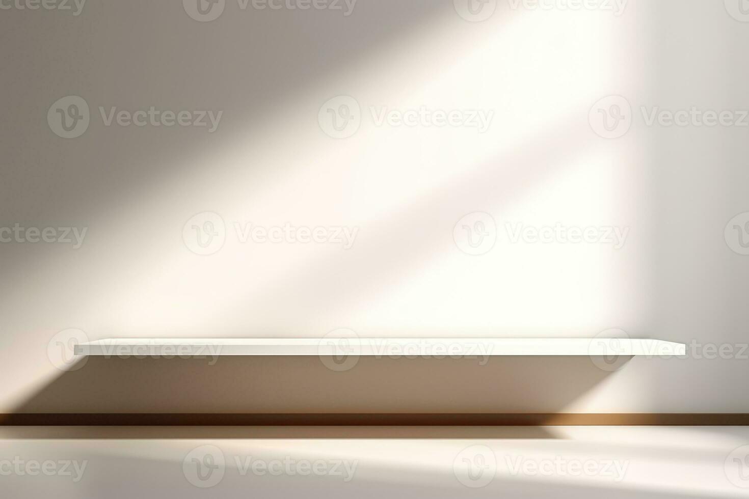 White backgrounds with soft shadows. Minimalistic soft white backgrounds. AI Generated photo