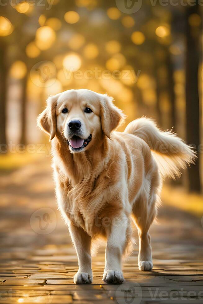 Photos of Popular Dogs breed. Ai Generative