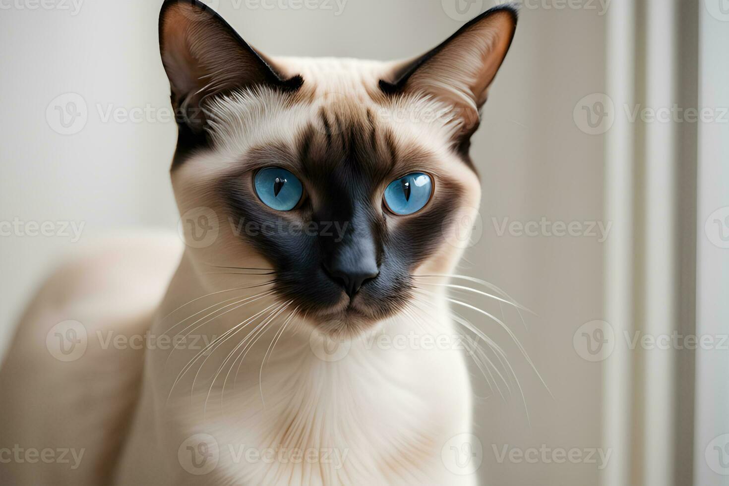 Popular Cat Portraits. Stunning photo of popular pet cat breeds. Ai Generative