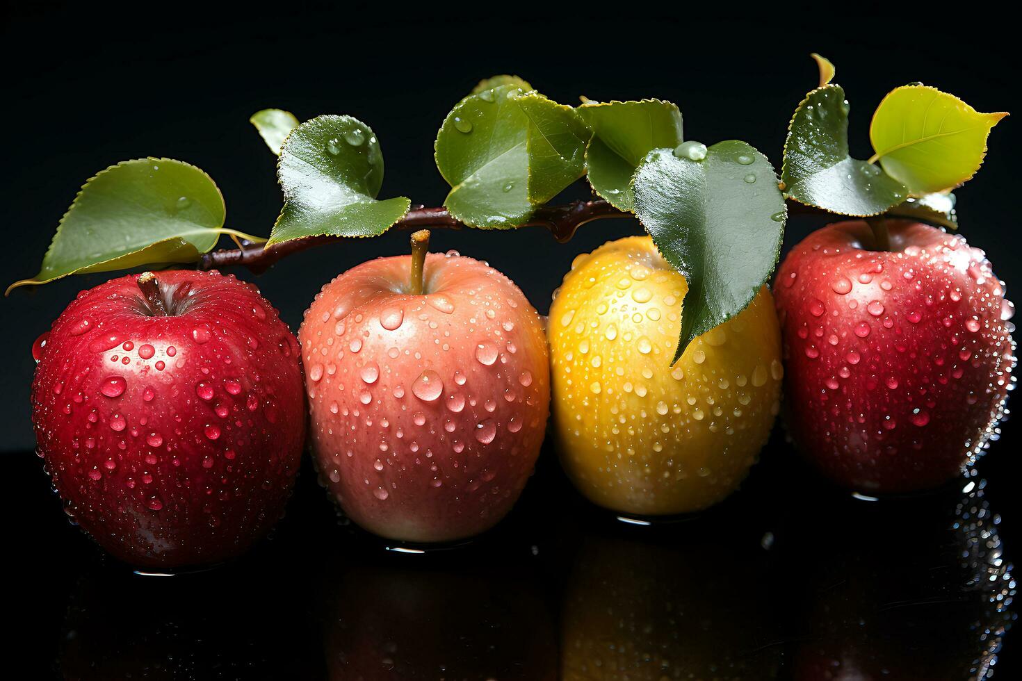 Mastering Apple Marketing Photography. Techniques and Trends. Ai Generative photo