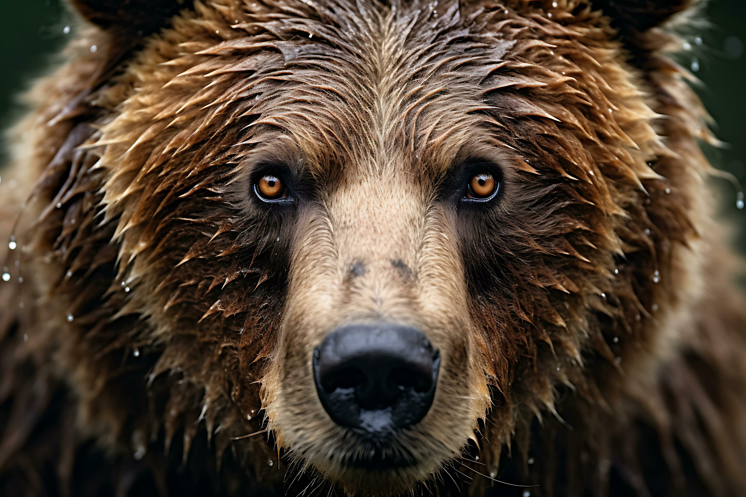 Grizzly bear mother and cubs. HD Quality Razor sharp images. Ai