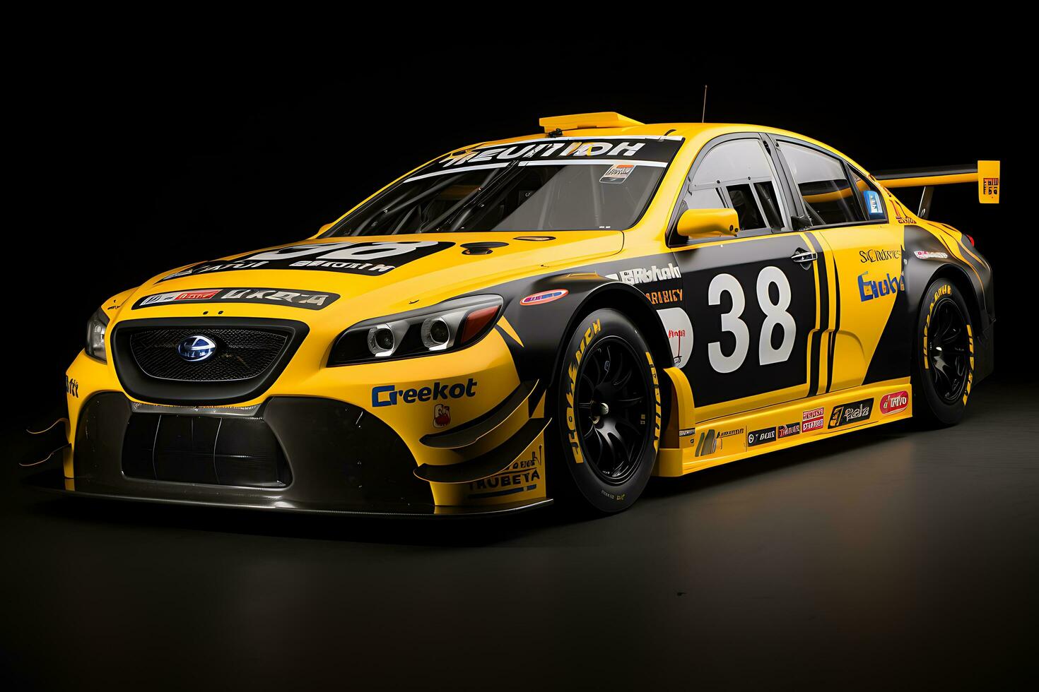 Revving Up the World of Racing Cars. Speed, Strategy, and Supercars. Ai Generative photo