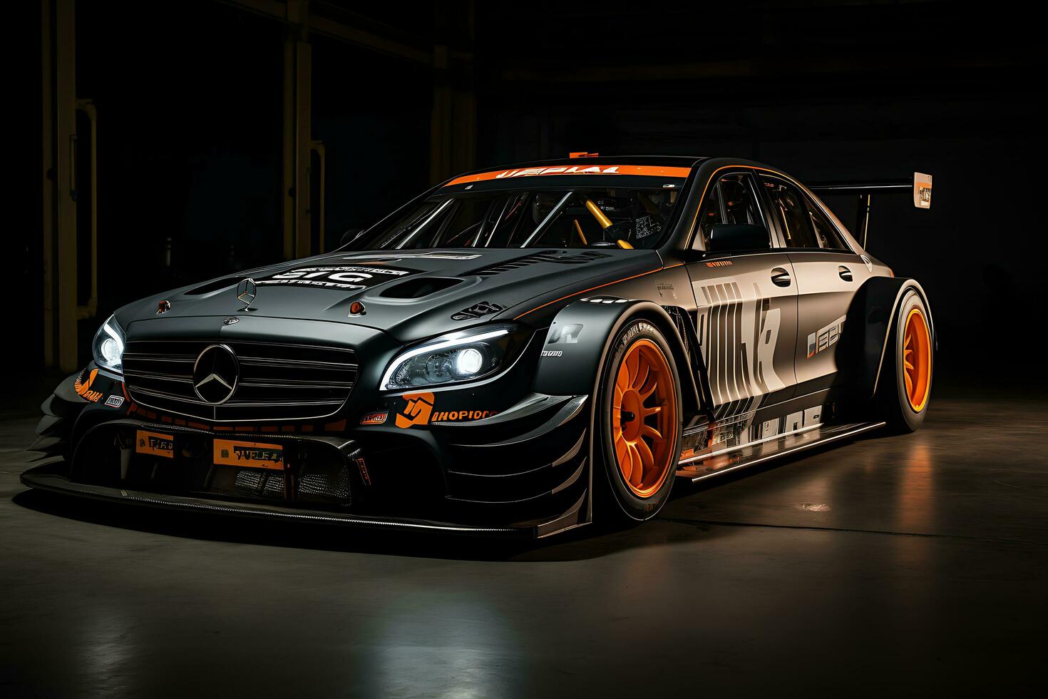 Revving Up the World of Racing Cars. Speed, Strategy, and Supercars. Ai Generative photo