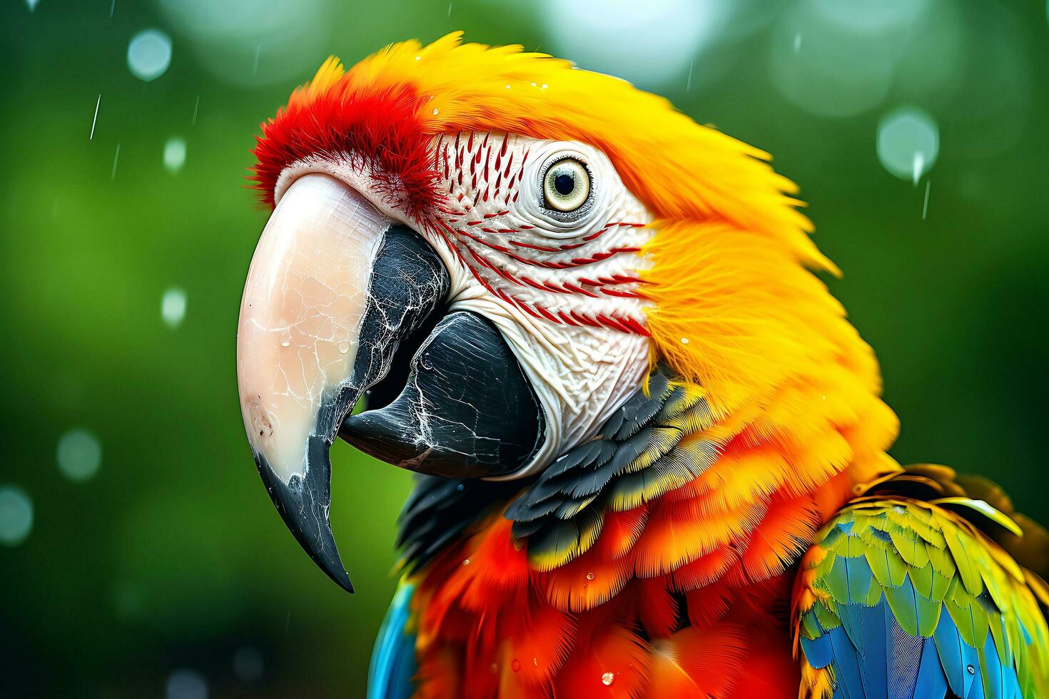 Vibrant Macaw Photography. Stunning Images by Wildlife Experts. AI Generative photo