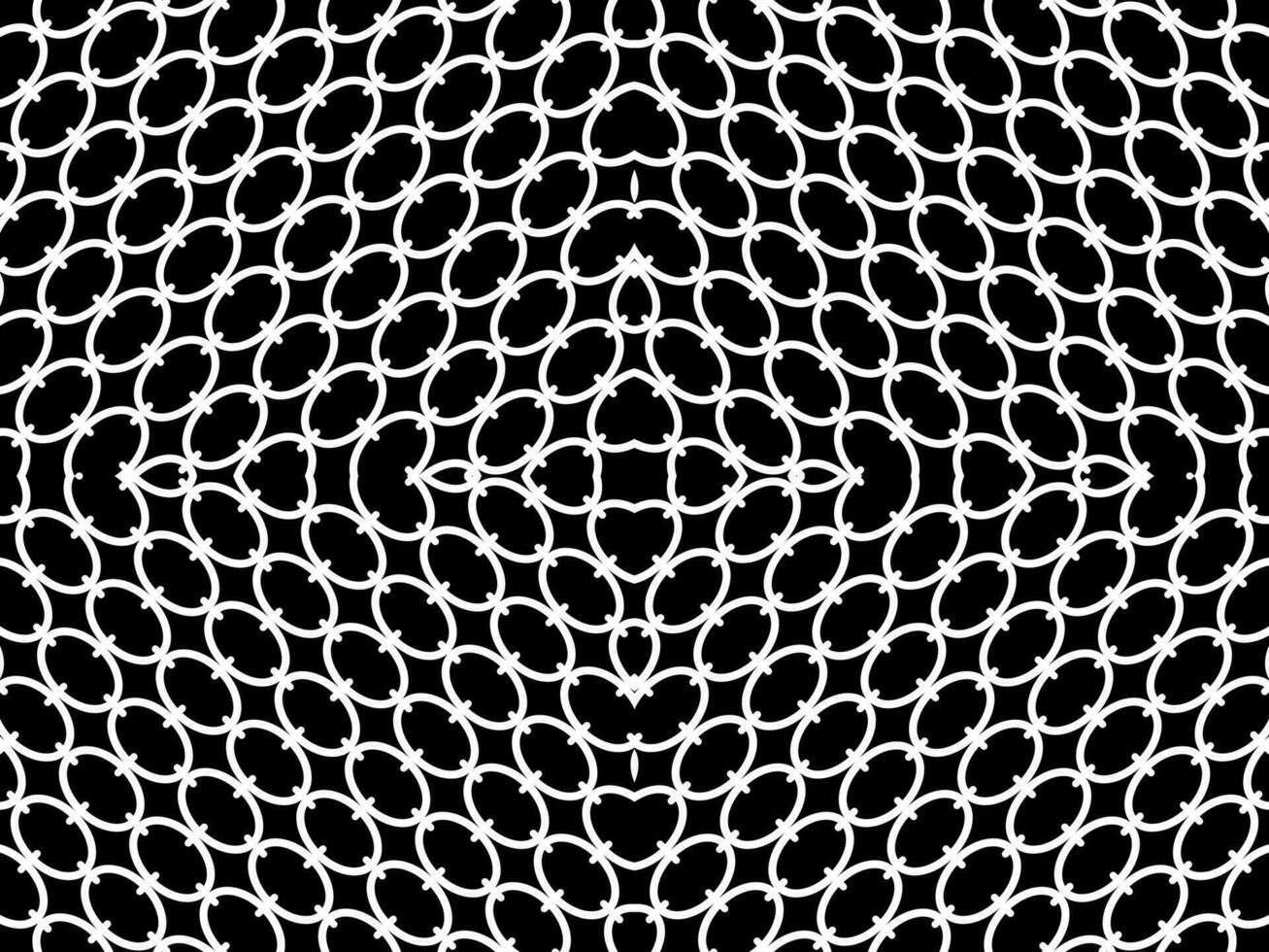 Oval Shaped Motifs Pattern, can use for Decoration, Ornate, Wallpaper, Background, Tile, Floor, Textile, Fabric, Fashion, Wrapping or Graphic Design Element. Vector Illustration