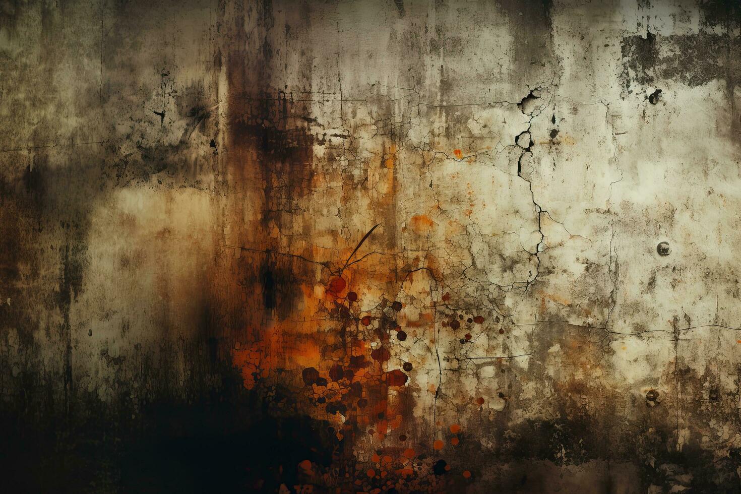 Grunge texture, dirty background, wall. Generative AI photo