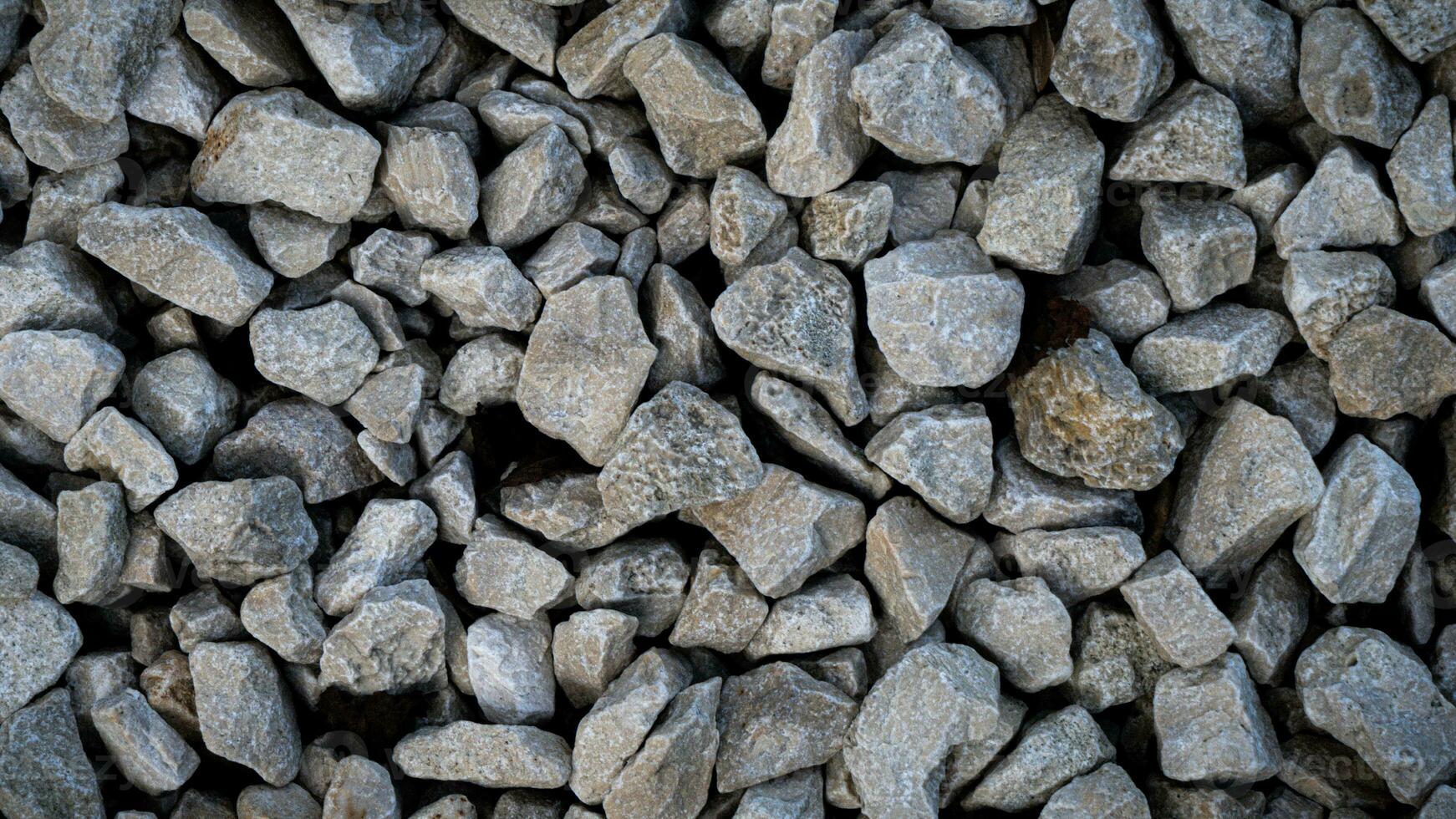 Smooth Grey Stones Natures Decorative Texture photo