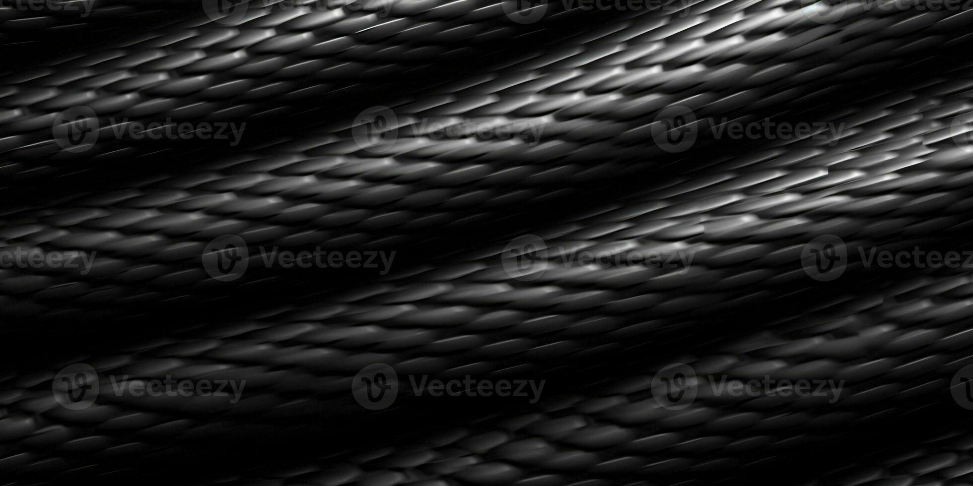 Carbon Fiber Texture Background. Black Rubber Texture Background. Generative AI photo