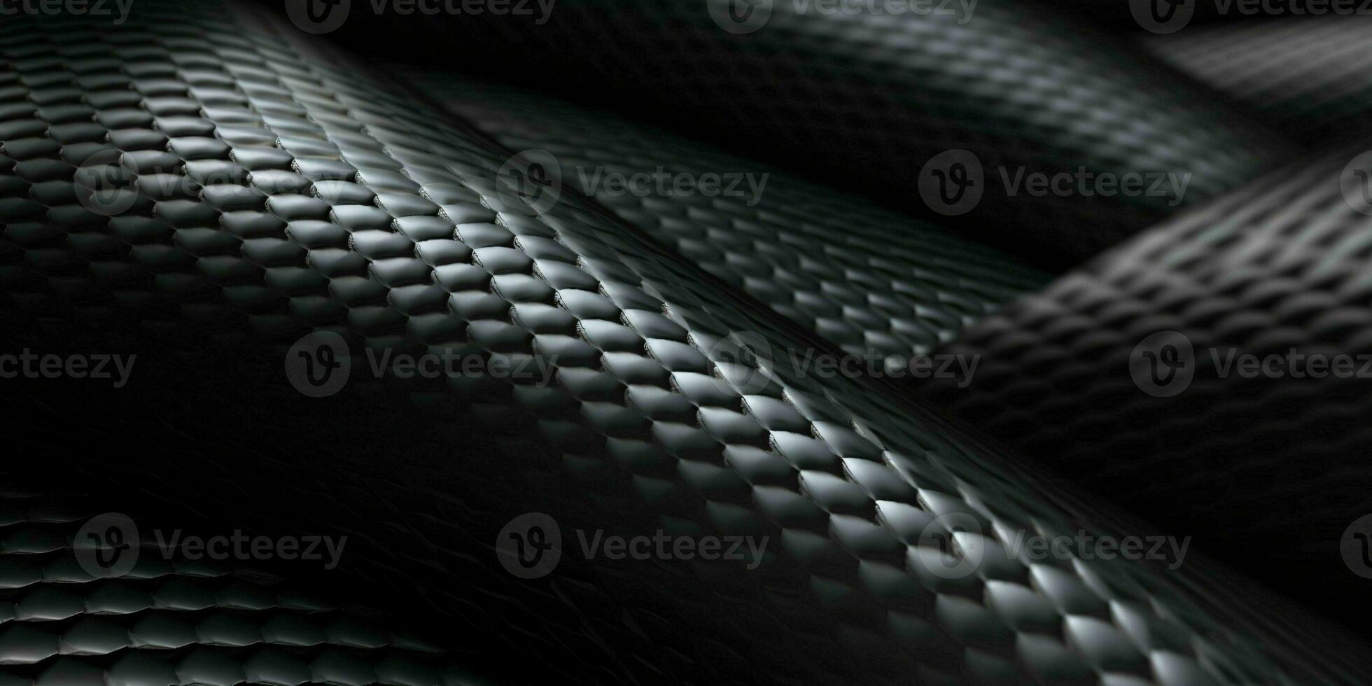 Carbon Fiber Texture Background. Black Rubber Texture Background. Generative AI photo