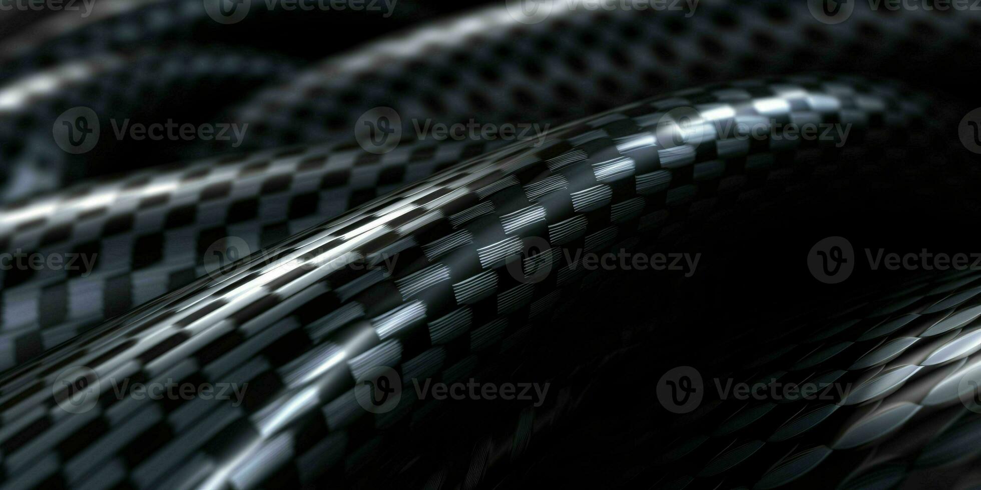 Carbon Fiber Texture Background. Black Rubber Texture Background. Generative AI photo