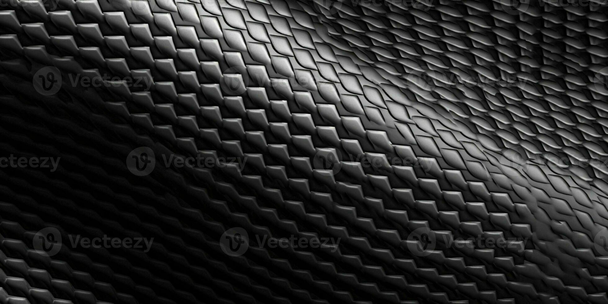 Carbon Fiber Texture Background. Black Rubber Texture Background. Generative AI photo