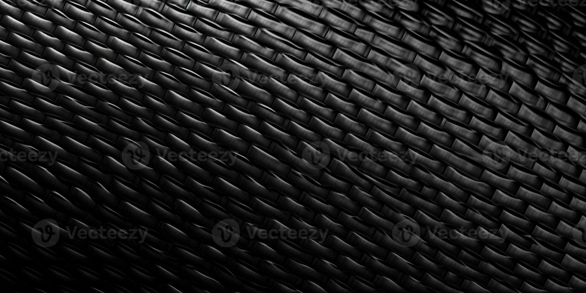 Carbon Fiber Texture Background. Black Rubber Texture Background. Generative AI photo