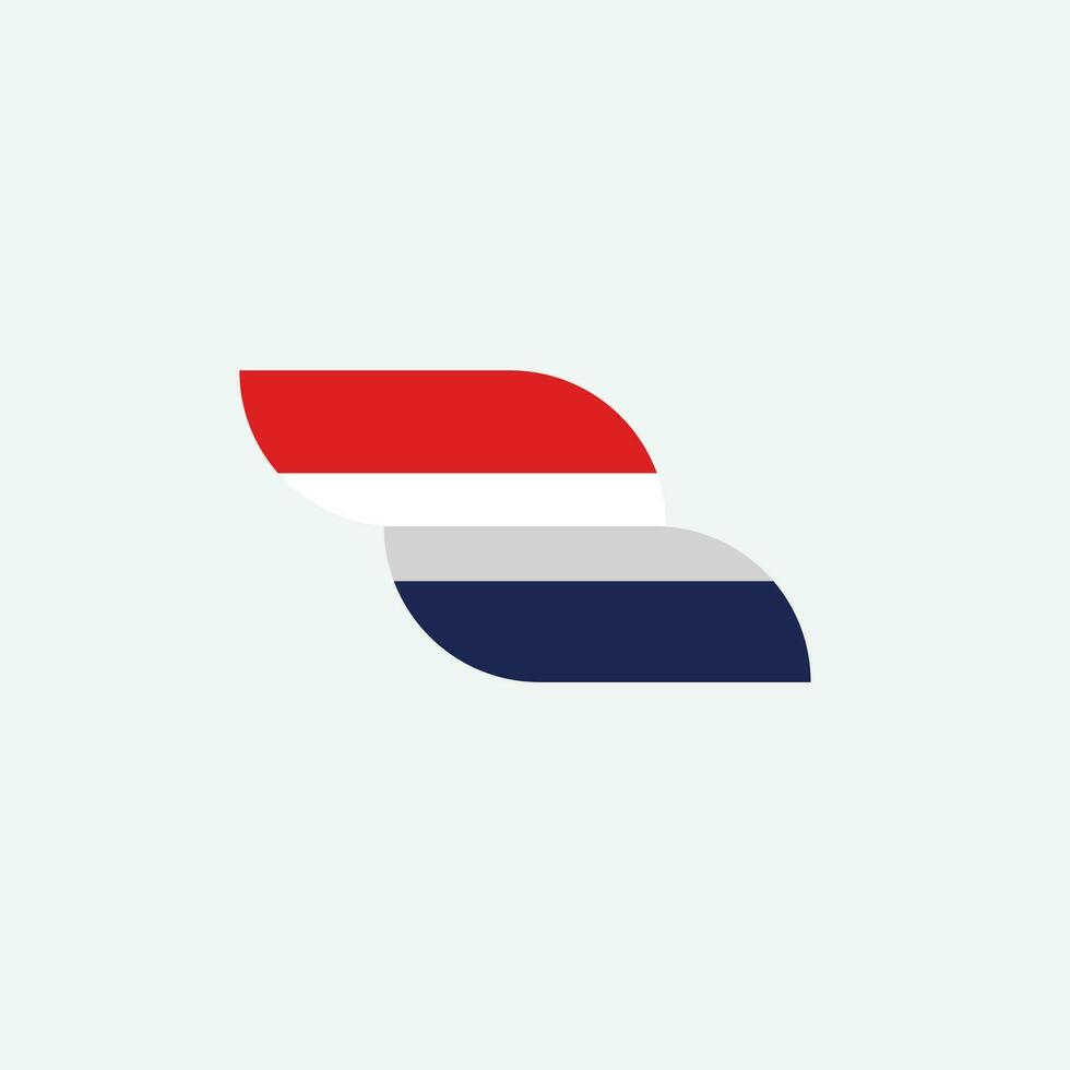 Netherland flag icon vector