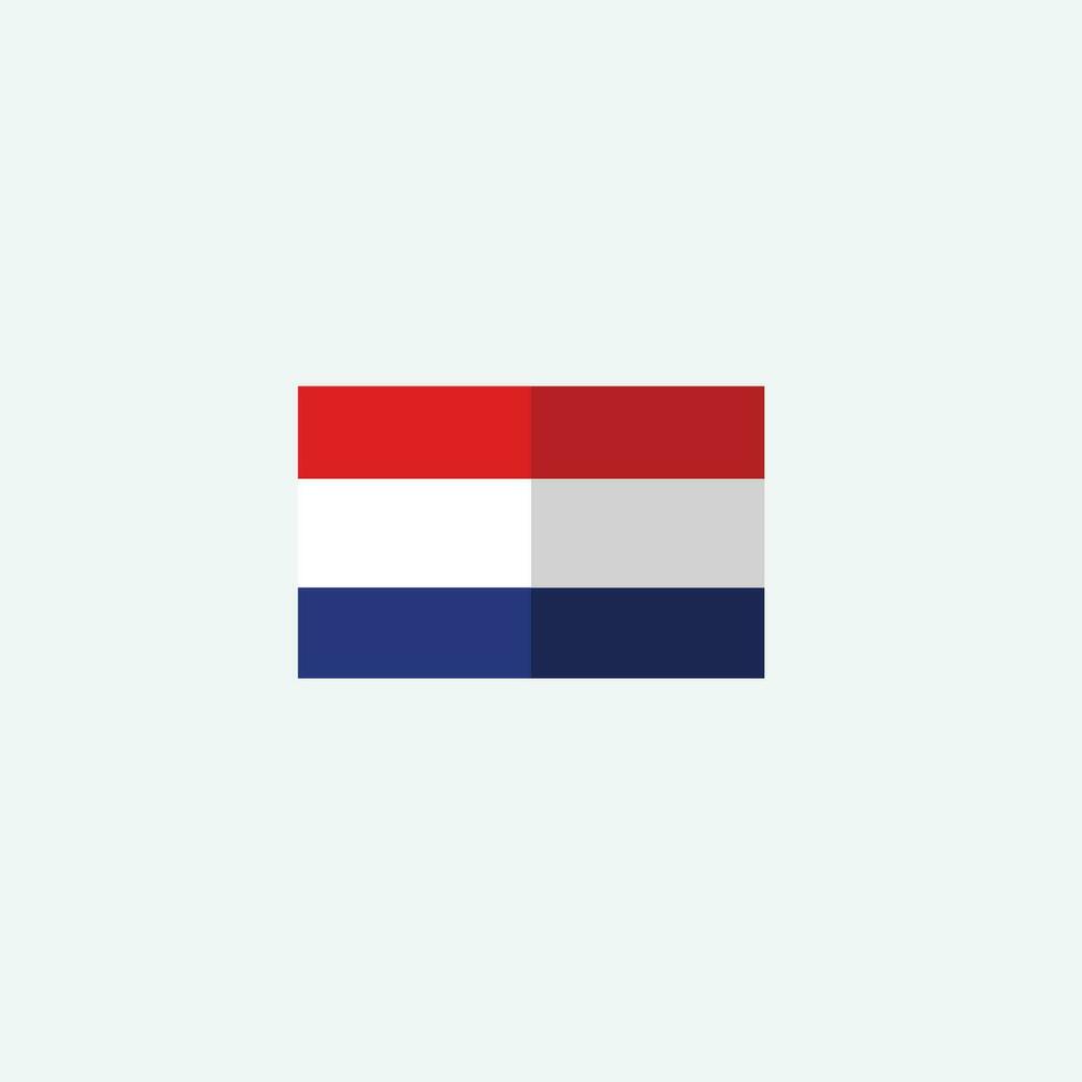 Netherland flag icon vector