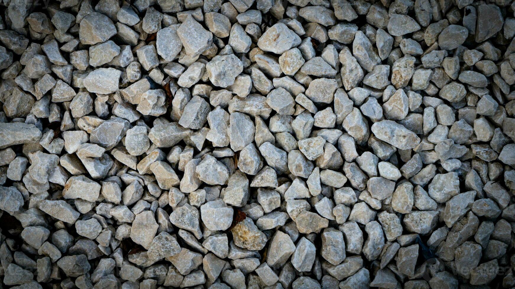 Smooth Grey Stones Natures Decorative Texture photo