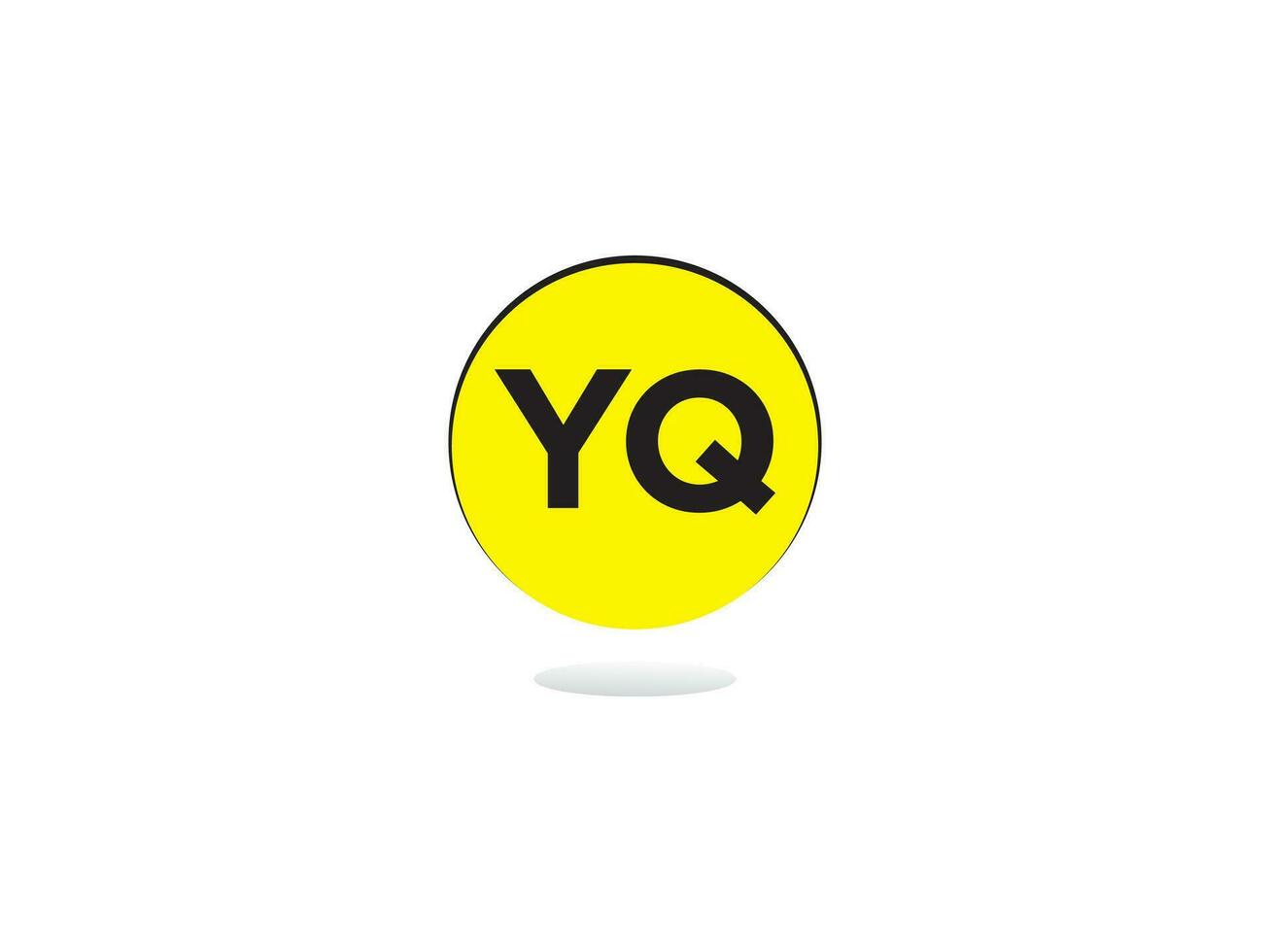 alfabeto letra yq qy negocio logo, creativo yq logo icono diseño vector