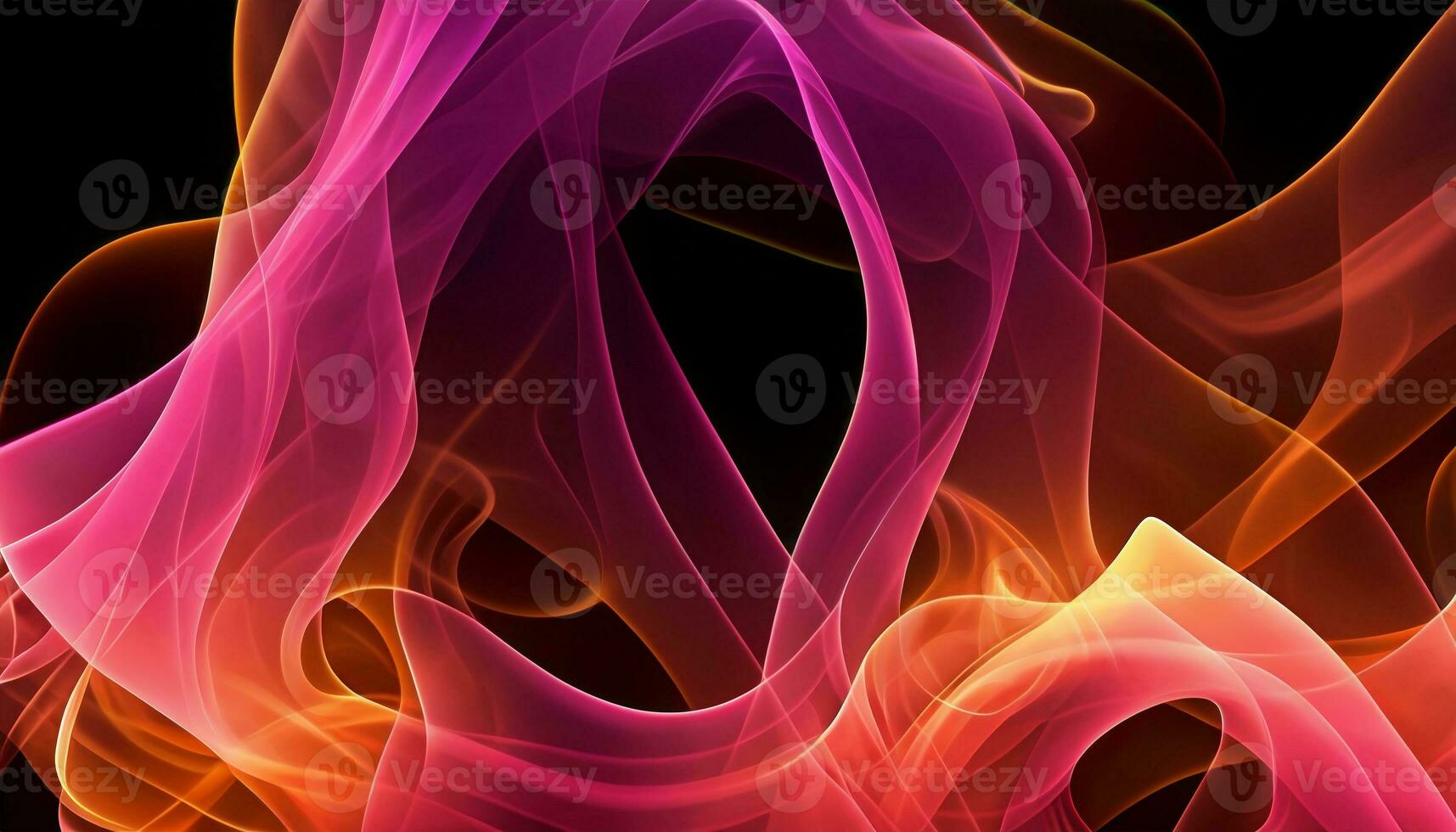 Smok texture of trendy abstract background. Creative flowing dynamic smoky wave. Generative AI photo