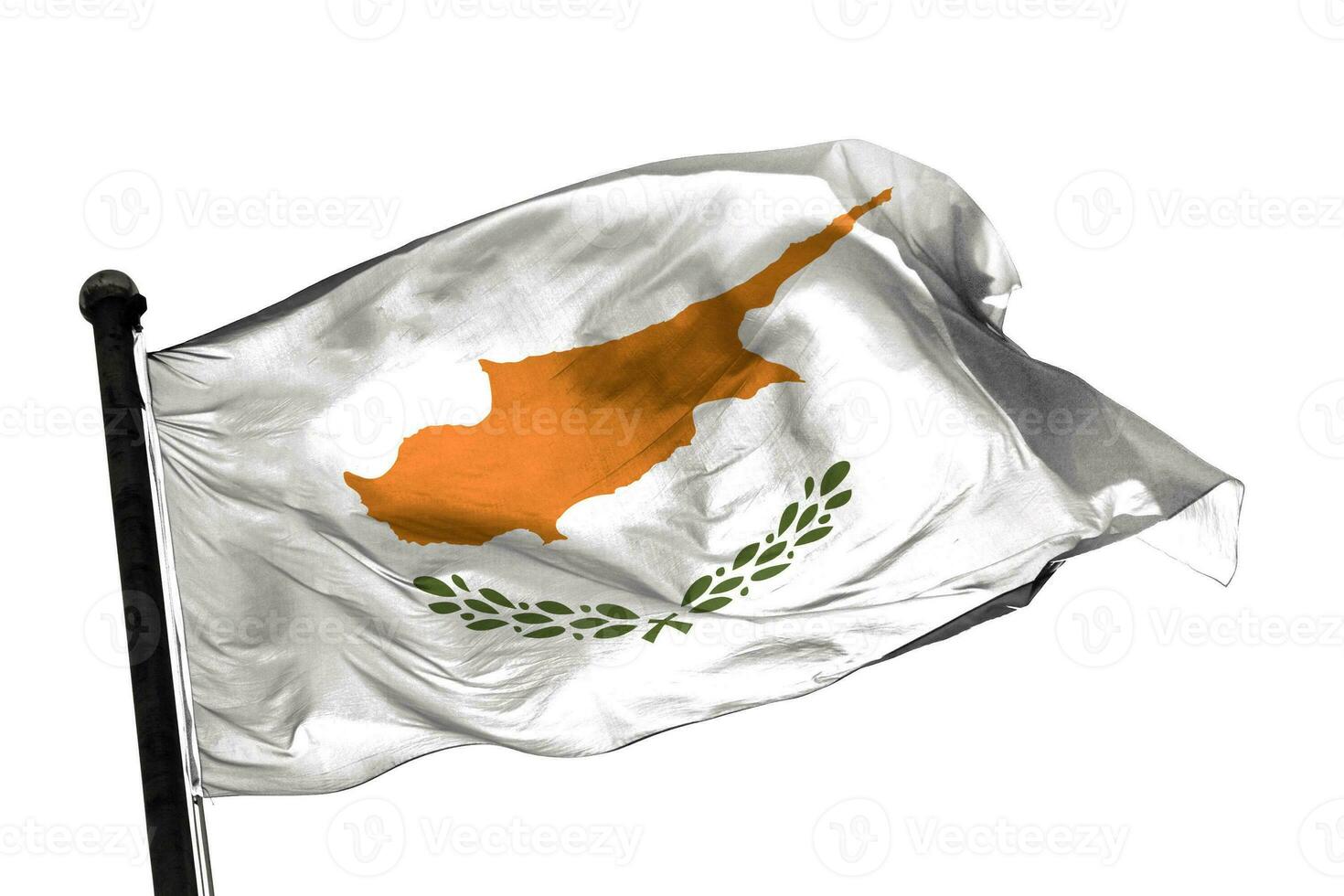 Cyprus  flag on a white background. - image. photo