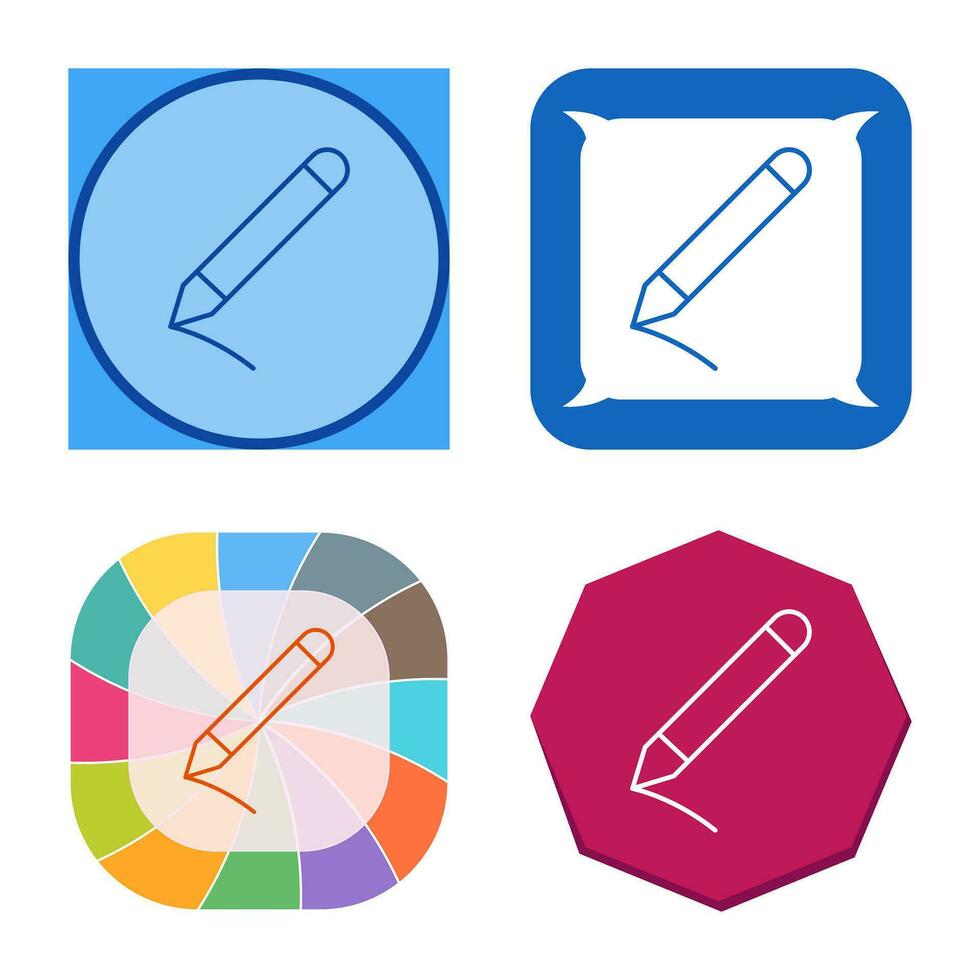 Pencil Vector Icon