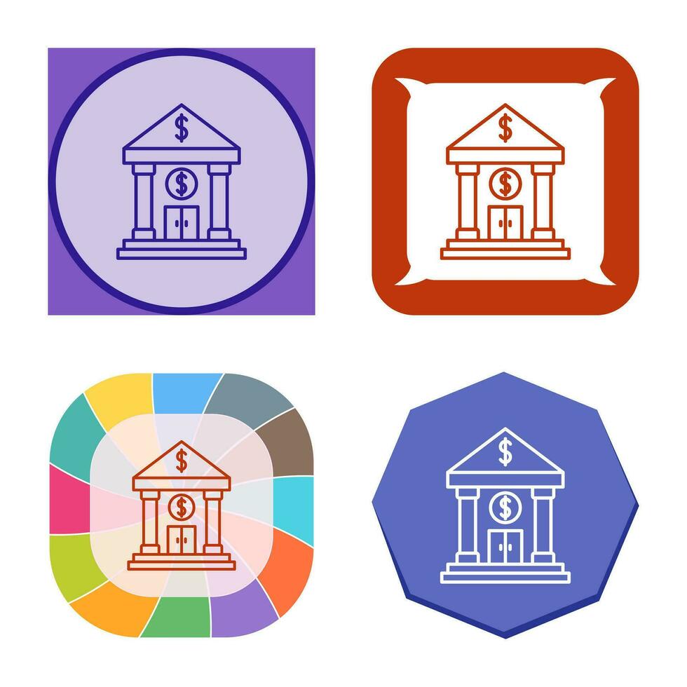 Bank Vector Icon