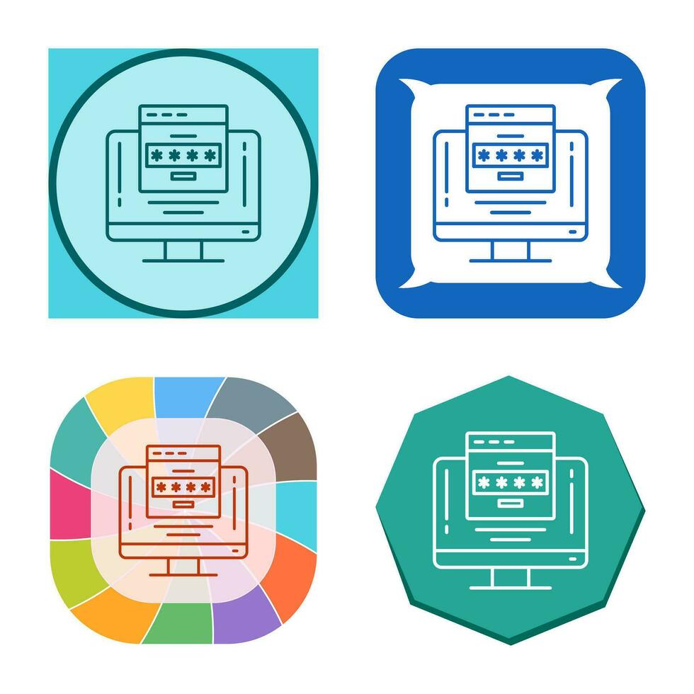 Password Vector Icon